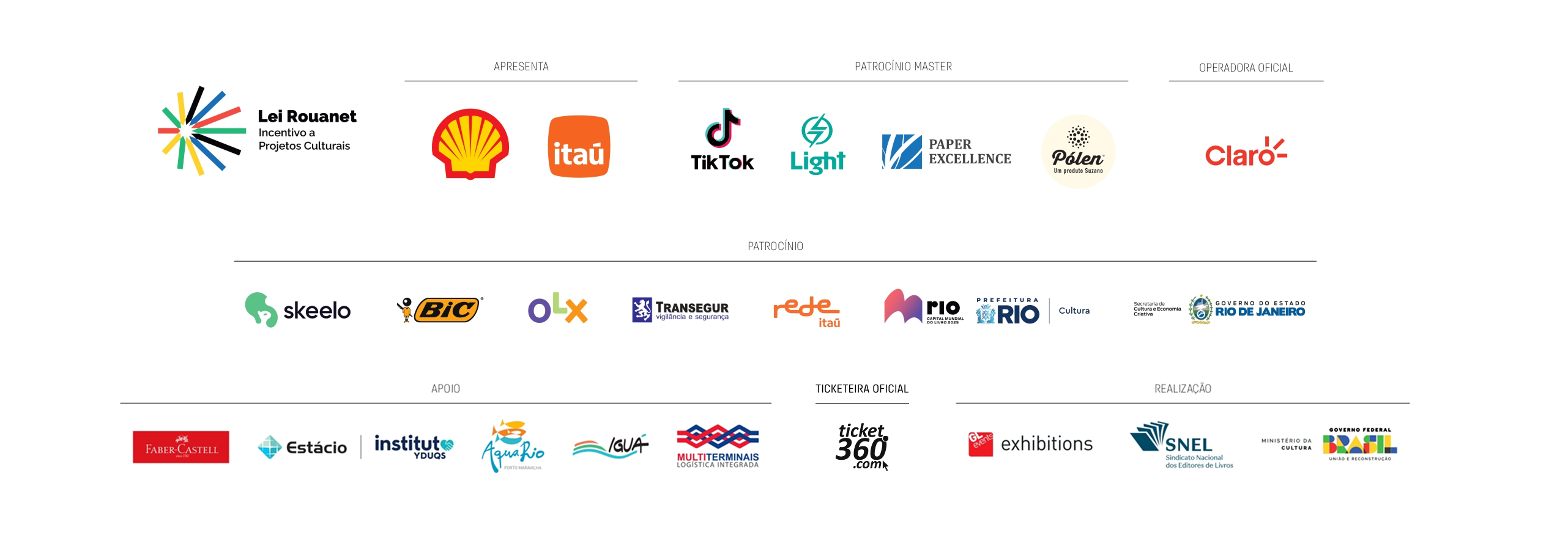 Rodapé logos patrocinadores